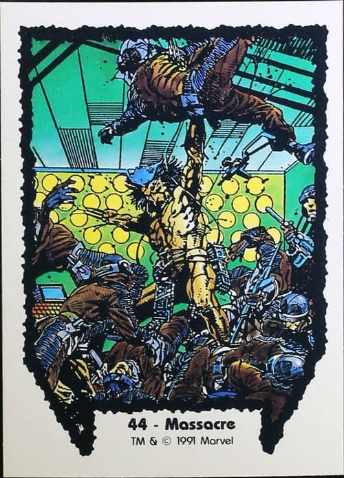 Massacre #44 — Wolverine: Then 'Til Now Series I