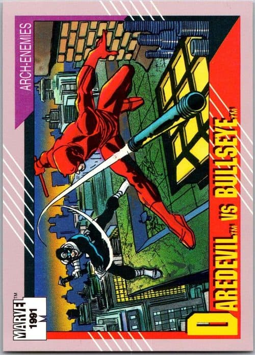 Daredevil vs. Bullseye #104 — Marvel Universe 1991 (II)