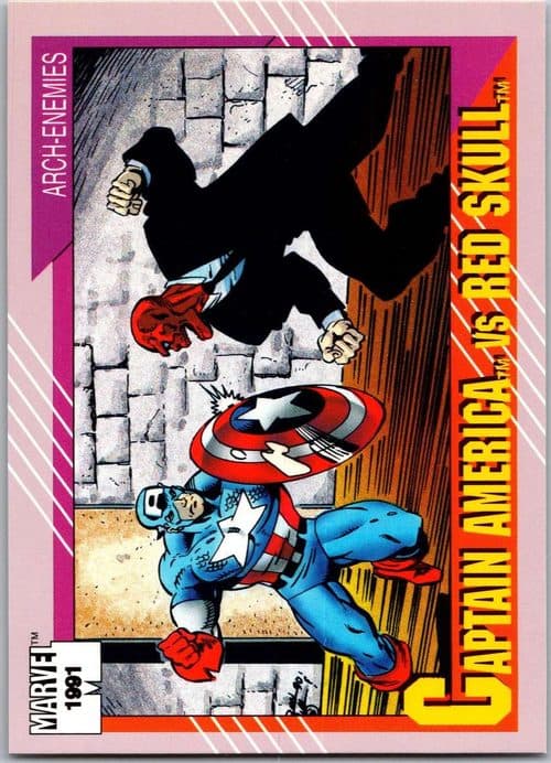 Captain America vs. Red Skull #115 — Marvel Universe 1991 (II)