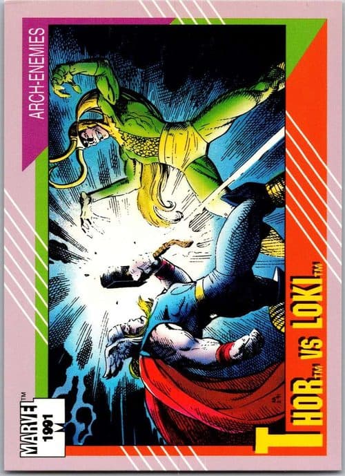 Thor vs. Loki #120 — Marvel Universe 1991 (II)