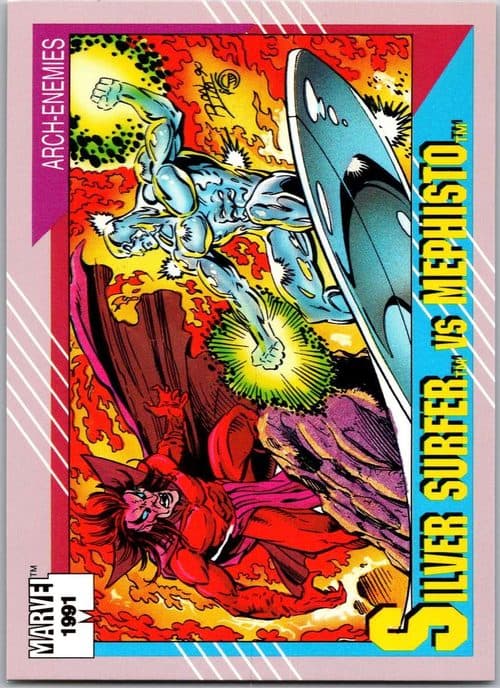 Silver Surfer vs. Mephisto #123 — Marvel Universe 1991 (II)