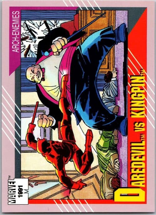 Daredevil vs. Kingpin #126 — Marvel Universe 1991 (II)