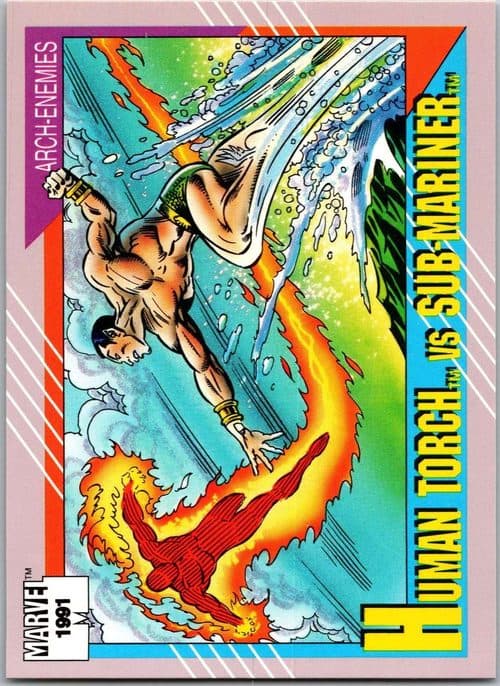 Human Torch vs. Sub-Mariner #97 — Marvel Universe 1991 (II)