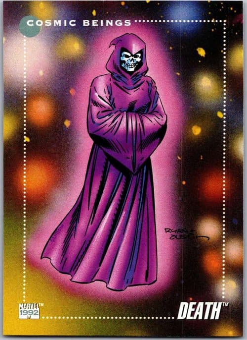 Death #157 — Marvel Universe 3 (1992)