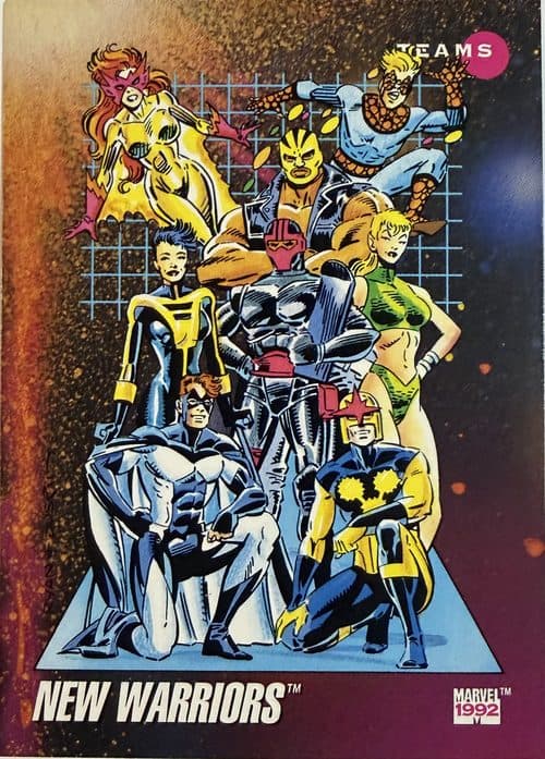 New Warriors #174 — Marvel Universe 3 (1992)