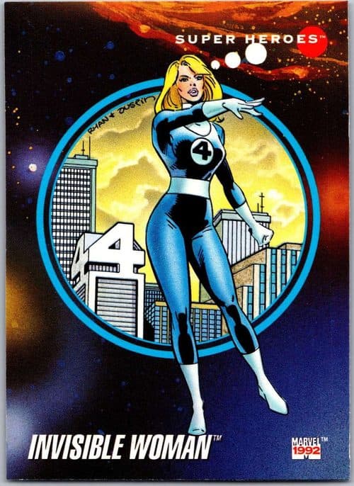 Invisible Woman #34 — Marvel Universe 3 (1992)