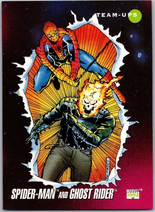 Spider-Man and Ghost Rider #72 — Marvel Universe 3 (1992)