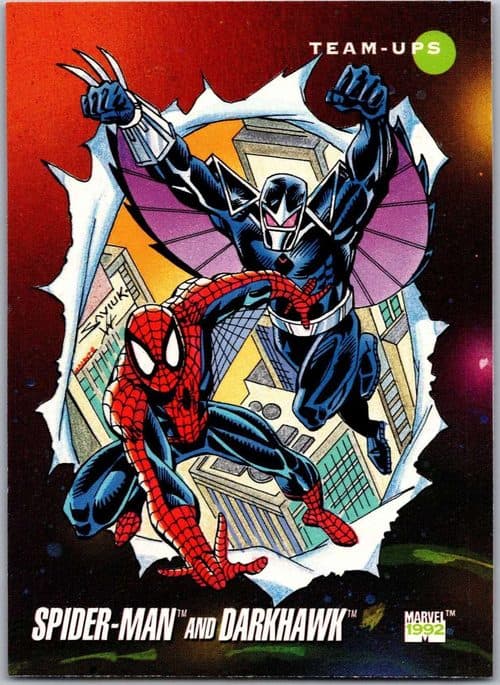 Spider-Man and Darkhawk #81 — Marvel Universe 3 (1992)