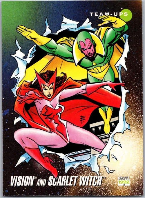 Vision and Scarlet Witch #85 — Marvel Universe 3 (1992)