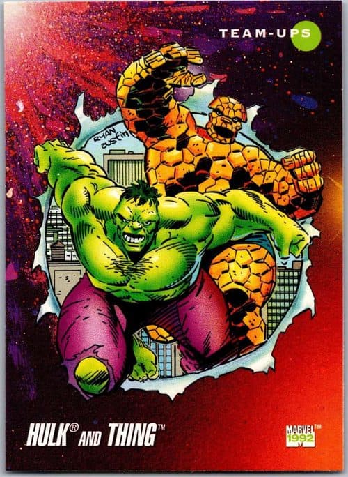 Hulk and Thing #98 — Marvel Universe 3 (1992)