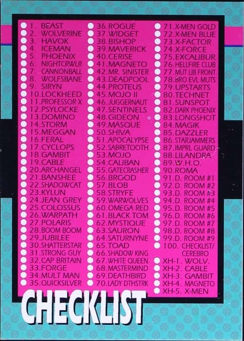 Cerebro #100 — X-Men Series I
