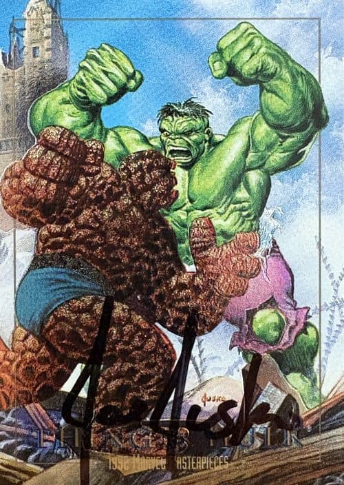 Thing vs. Hulk #1-D — Marvel Masterpieces (1992)