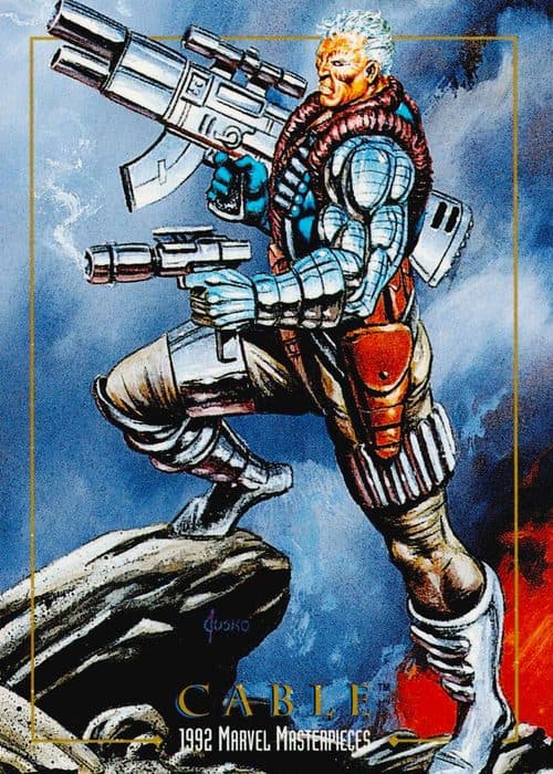Cable #18 — Marvel Masterpieces (1992)