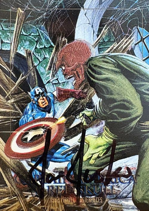 Captain America vs. Red Skull #5-D — Marvel Masterpieces (1992)