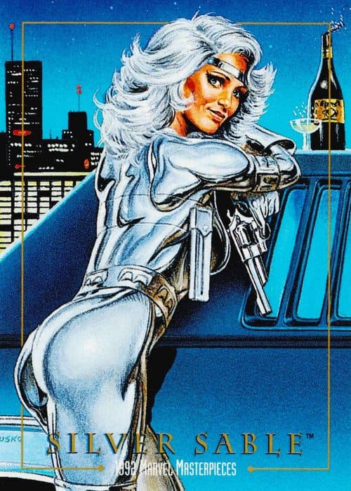 Silver Sable #81 — Marvel Masterpieces (1992)