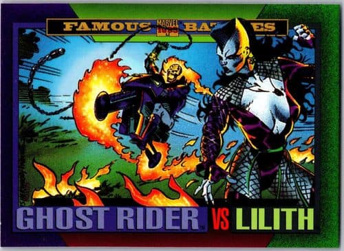 Ghost Rider vs Lilith #147 — Marvel Universe 1993 (IV)