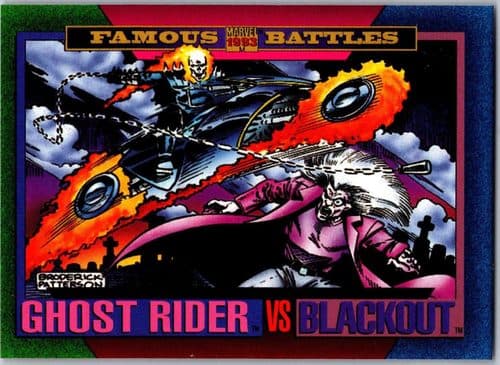 Ghost Rider vs Blackout #159 — Marvel Universe 1993 (IV)