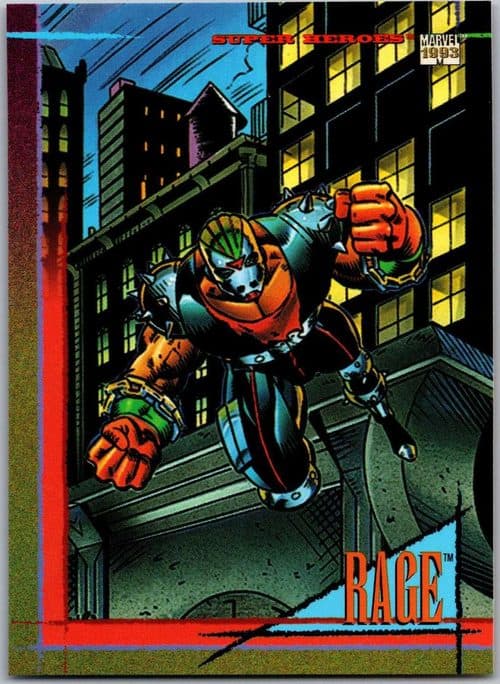 Rage #25 — Marvel Universe 1993 (IV)