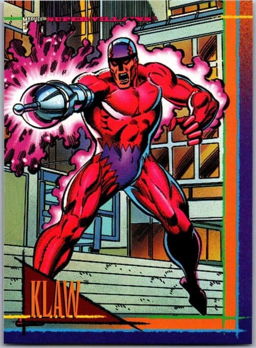 Klaw #81 — Marvel Universe 1993 (IV)