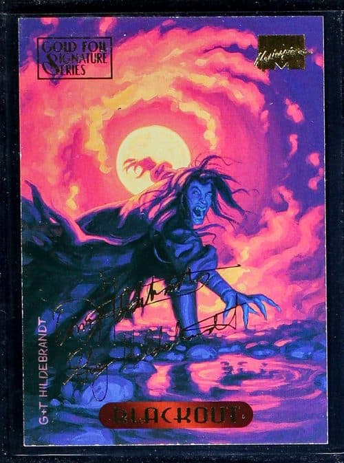 Blackout #10 — 1994 Fleer Marvel Masterpieces