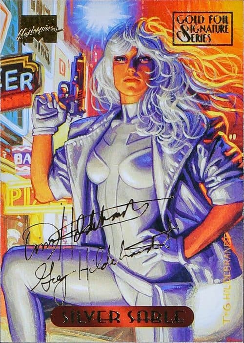 Silver Sable #110 — 1994 Fleer Marvel Masterpieces