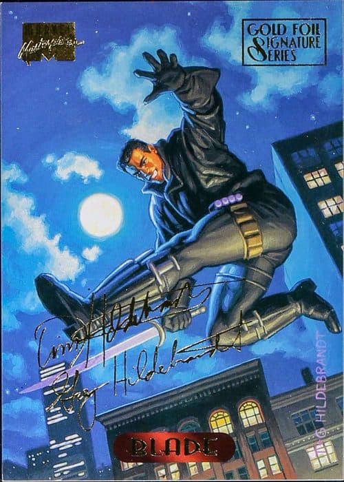 Blade #12 — 1994 Fleer Marvel Masterpieces