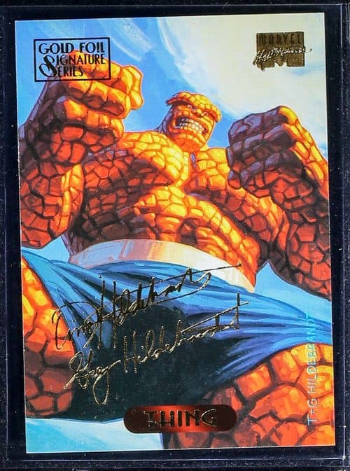 Thing #123 — 1994 Fleer Marvel Masterpieces
