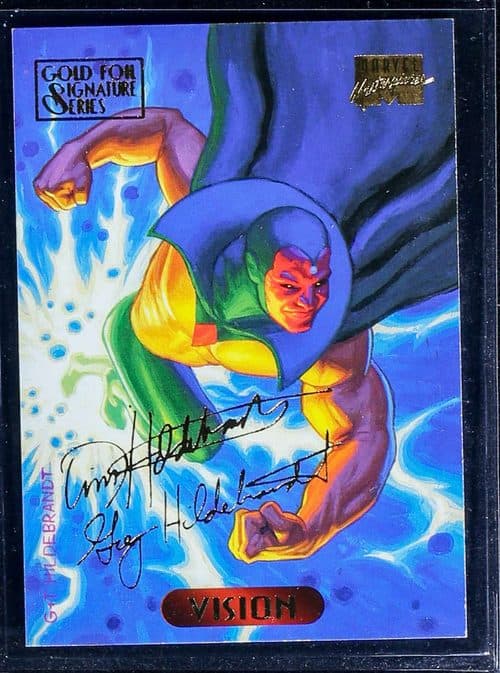 Vision #132 — 1994 Fleer Marvel Masterpieces