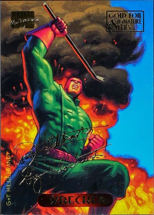 Wrecker #138 — 1994 Fleer Marvel Masterpieces