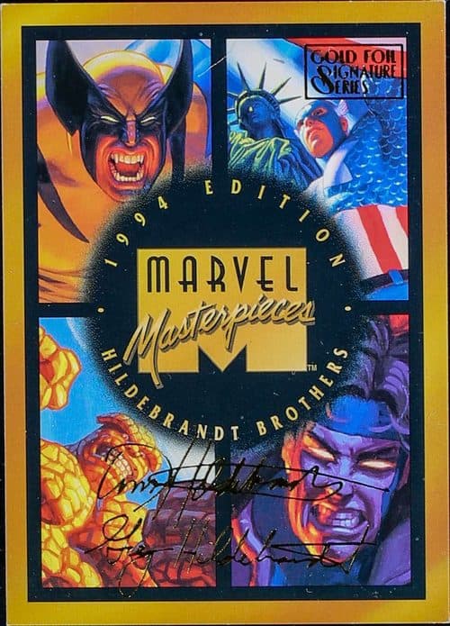 Checklist #140 — 1994 Fleer Marvel Masterpieces