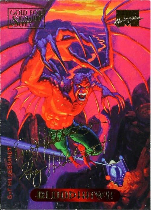 Bloodhawk #16 — 1994 Fleer Marvel Masterpieces