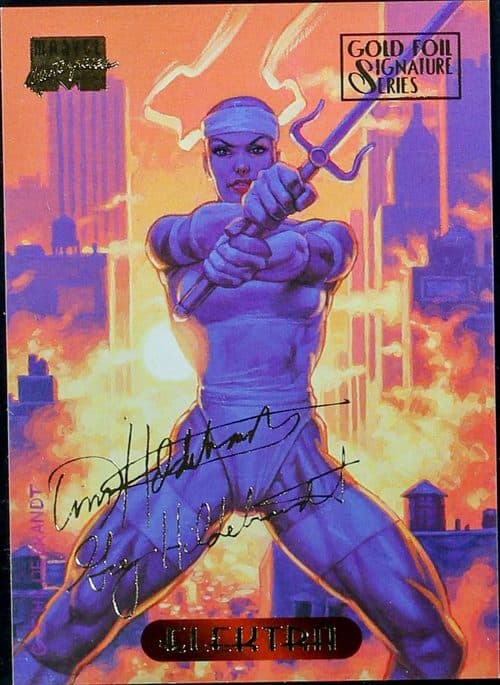 Elektra #34 — 1994 Fleer Marvel Masterpieces
