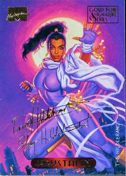 Krystalin #64 — 1994 Fleer Marvel Masterpieces