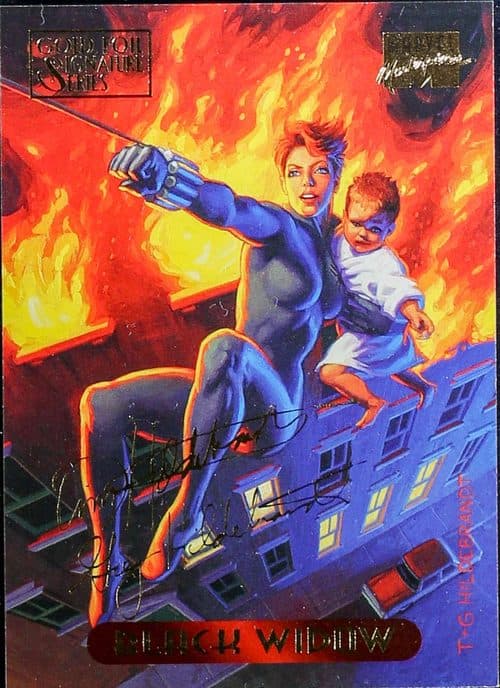 Black Widow #9 — 1994 Fleer Marvel Masterpieces