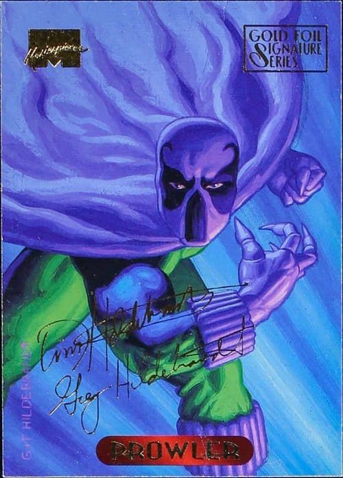 Prowler #91 — 1994 Fleer Marvel Masterpieces