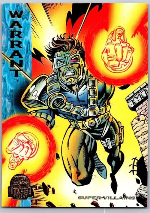 Warrant #133 — Marvel Universe 1994 (V)