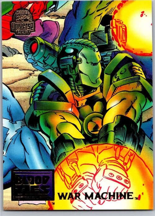 War Machine #36 — Marvel Universe 1994 (V)