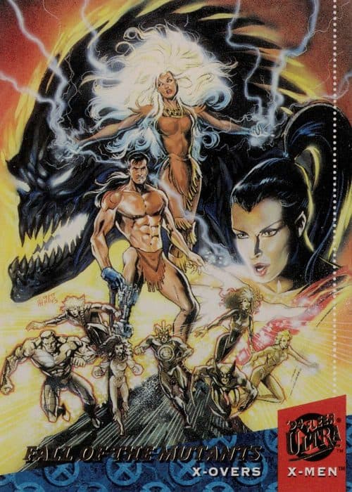 Fall of the Mutants #104 — X-Men 1994 Fleer Ultra