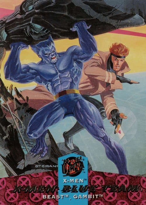 Beast, Gambit #113 — X-Men 1994 Fleer Ultra