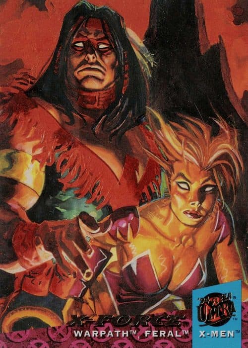 Warpath, Feral #115 — X-Men 1994 Fleer Ultra