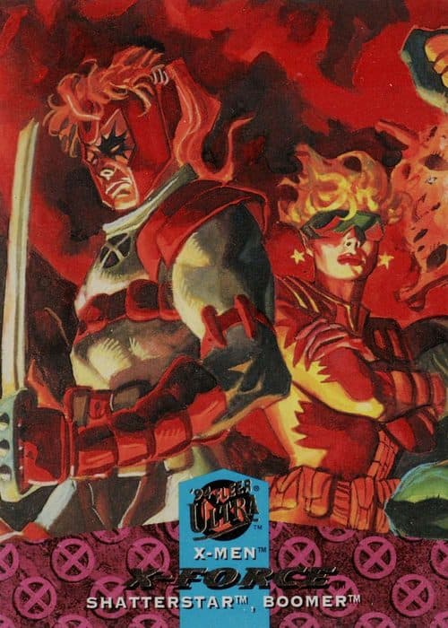 Shatterstar, Boomer #116 — X-Men 1994 Fleer Ultra