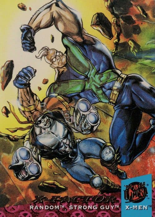 Random, Strong Guy #118 — X-Men 1994 Fleer Ultra