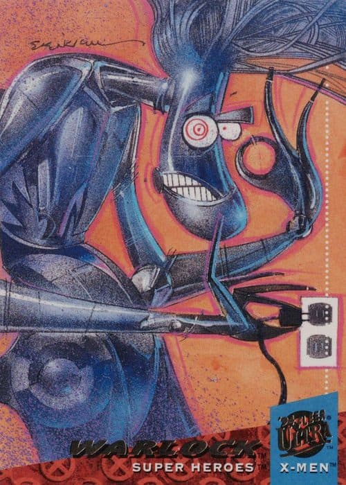 Warlock #128 — X-Men 1994 Fleer Ultra