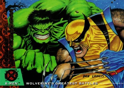 Wolverine vs. Hulk #140 — X-Men 1994 Fleer Ultra