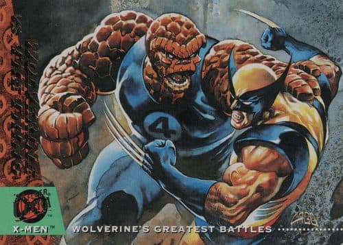 Wolverine vs. The Thing #141 — X-Men 1994 Fleer Ultra