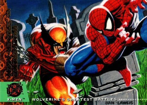 Wolverine vs. Spider-Man #142 — X-Men 1994 Fleer Ultra