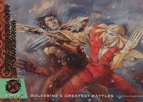 Wolverine vs. Lady Deathstrike #149 — X-Men 1994 Fleer Ultra