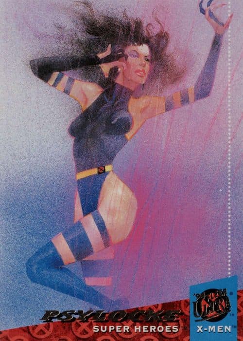 Psylocke #7 — X-Men 1994 Fleer Ultra
