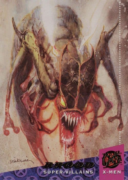 Brood #81 — X-Men 1994 Fleer Ultra