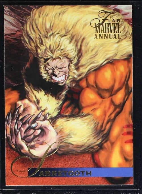 Sabretooth #10 — Flair '95 Marvel Annual